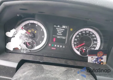 2022 Ram 1500 Classic Warlock 4X4 6'4 Box z USA, uszkodzony, nr VIN 1C6RR7GG0NS191365